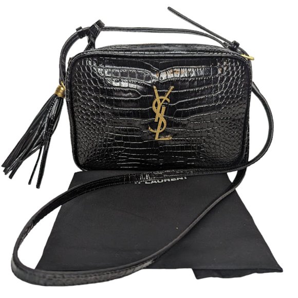 Yves Saint Laurent Bags Ysl Camera Bag Croc Poshmark